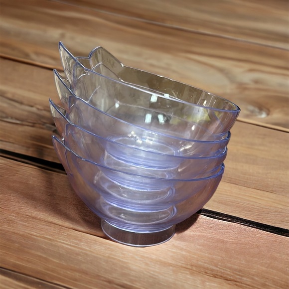 Set 4 Cat Ears Tilted Neck Guard Stand Raised Pet Feeder Bowl for Cats - Picture 1 of 8